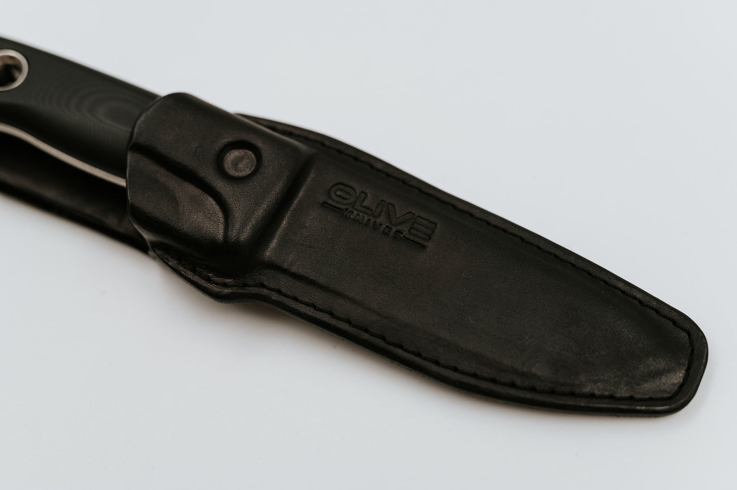 OLIVE KNIVES | LEATHER SHEATH | DURABLE | OLD SCHOOL | CLASSIC
