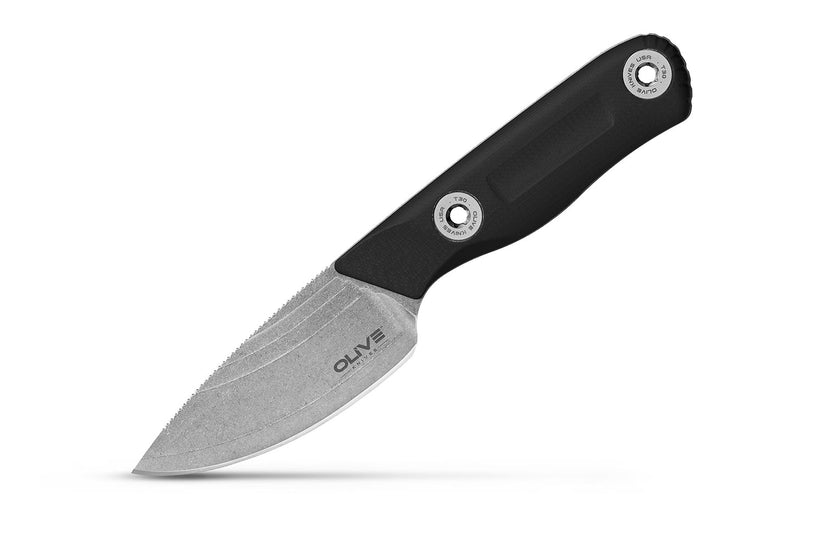 Olive Knives Venari compact fixed blade camping knife