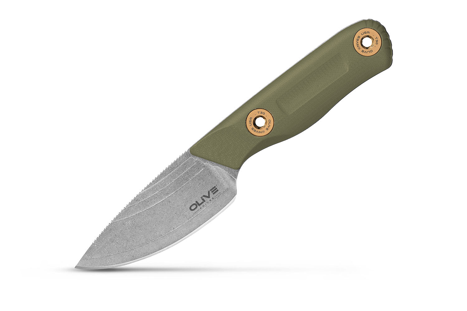 VENARI | Fixed Blade | EDC Knife | Olive Knives